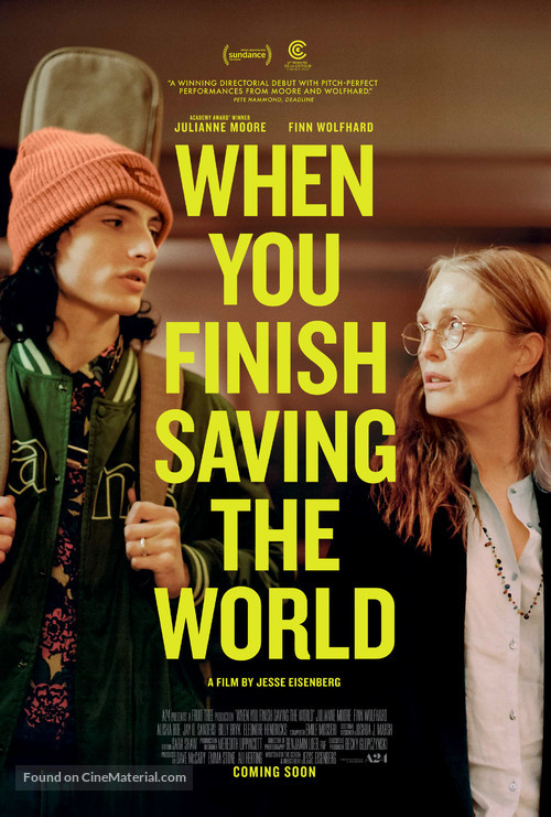 When You Finish Saving the World - Movie Poster