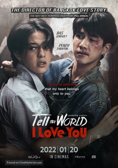 Tell the World I Love You - International Movie Poster