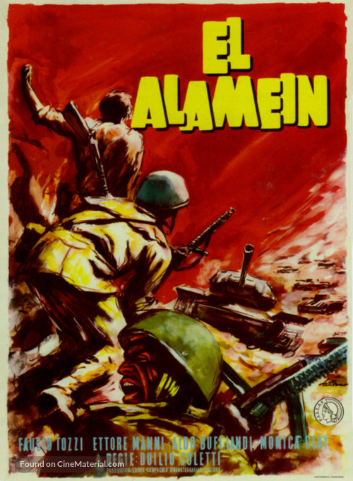 El Alamein - German Movie Poster