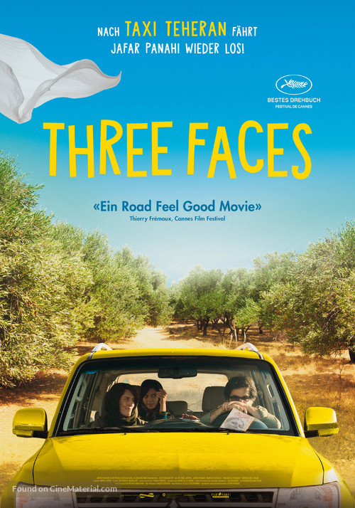 Three Faces - Swiss Movie Poster