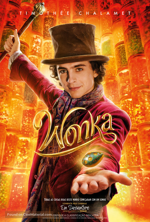 Wonka - Brazilian Movie Poster