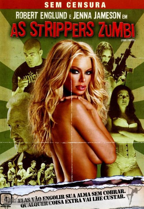 Zombie Strippers - Brazilian DVD movie cover