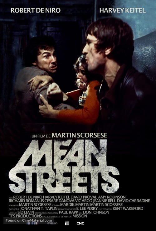Mean Streets - French Re-release movie poster