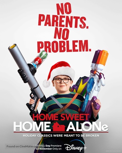 Home Sweet Home Alone - British Movie Poster