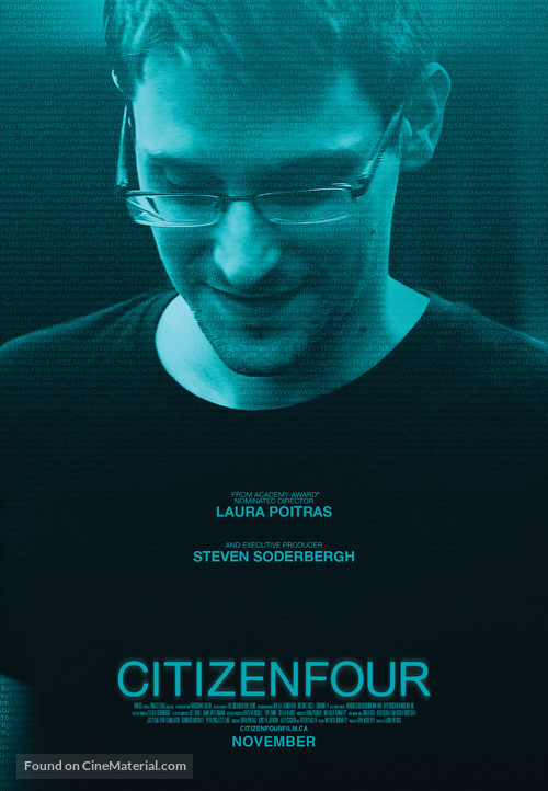 Citizenfour - Canadian Movie Poster
