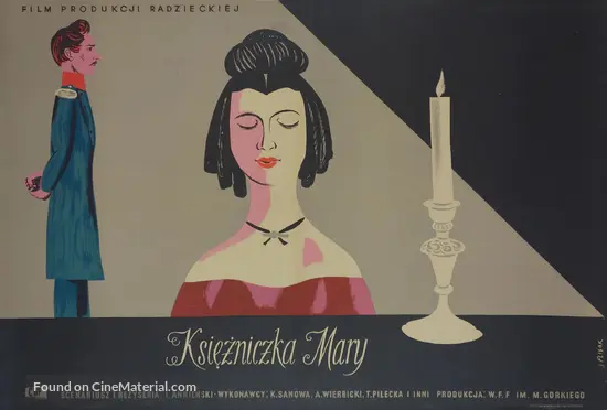 Knyazhna Meri - Polish Movie Poster