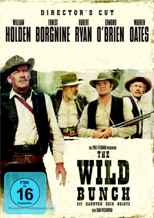 The Wild Bunch - German DVD movie cover