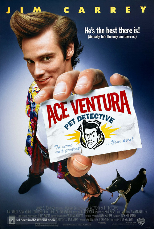Ace Ventura: Pet Detective - Movie Poster