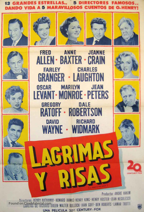 O. Henry&#039;s Full House - Argentinian Movie Poster