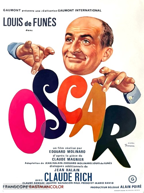 Oscar - Belgian Movie Poster