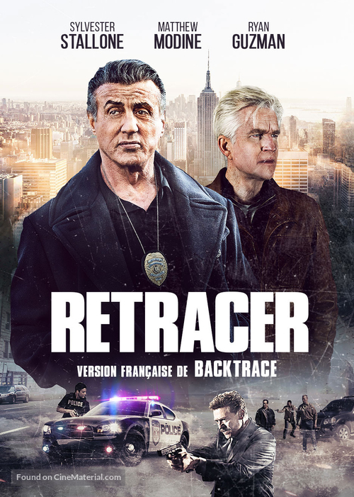 Backtrace - Canadian DVD movie cover