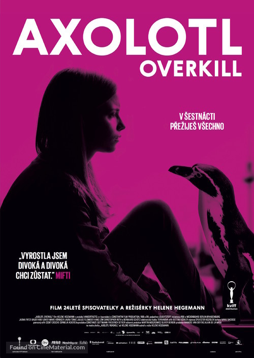 Axolotl Overkill - Czech Movie Poster