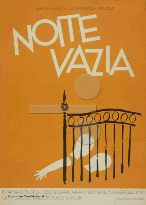 Noite Vazia - Brazilian Movie Poster