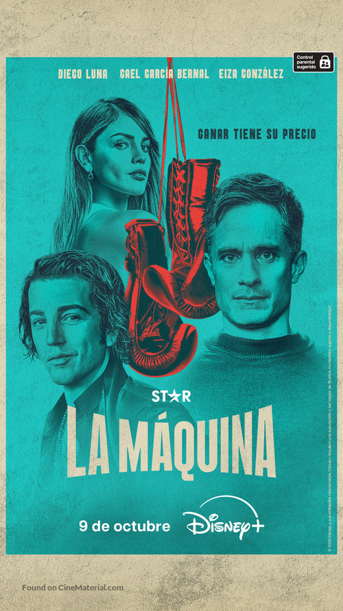 La M&aacute;quina - Mexican Movie Poster