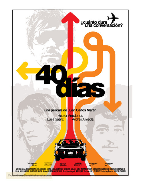 40 d&iacute;as - Mexican Movie Poster