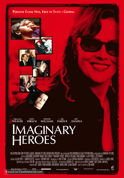 Imaginary Heroes - Italian Movie Poster