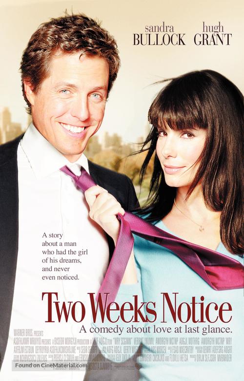 Two Weeks Notice - Movie Poster