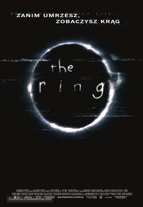 The Ring - Polish Movie Poster