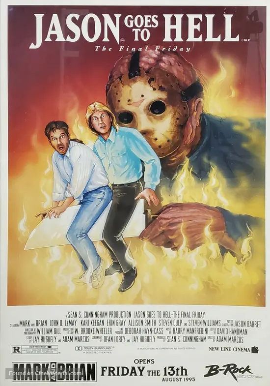 Jason Goes to Hell: The Final Friday (1993) movie poster