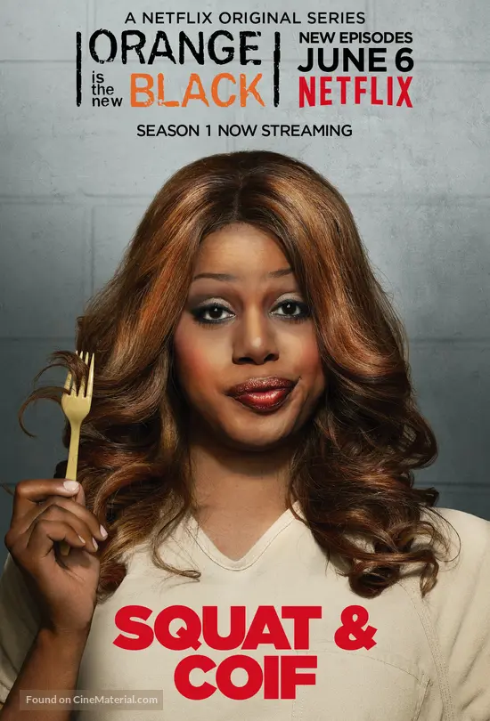 "Orange Is the New Black" (2013) movie poster "Orange Is the New Black" (2013) movie poster