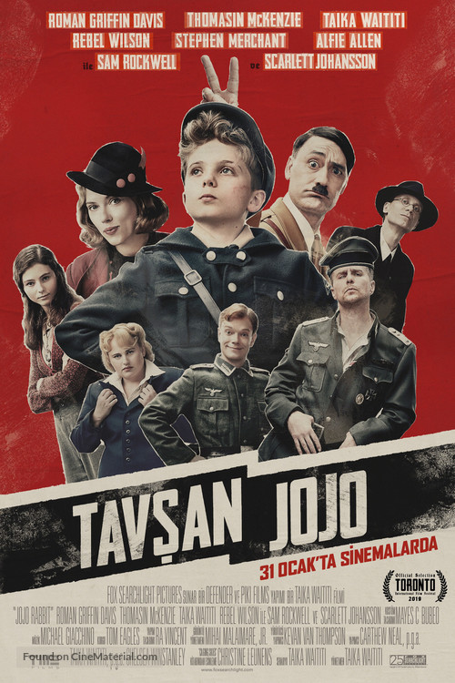 Jojo Rabbit - Turkish Movie Poster