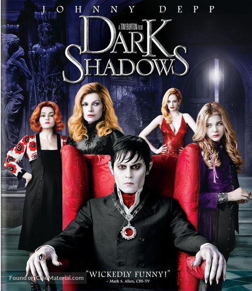 Dark Shadows - Blu-Ray movie cover