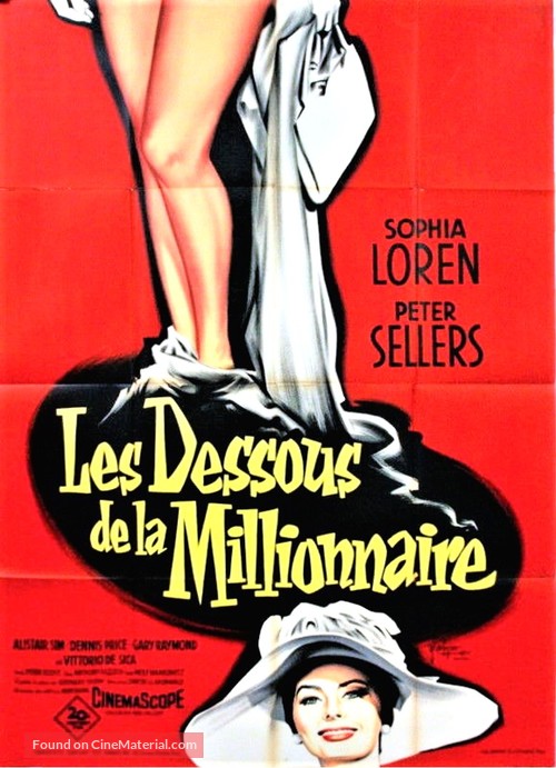 The Millionairess - French Movie Poster