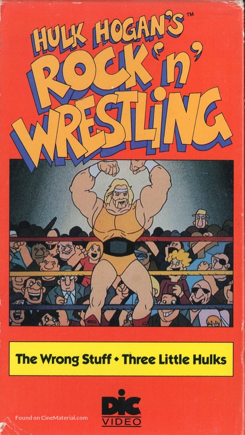 &quot;Rock 'n' Wrestling&quot; - VHS movie cover