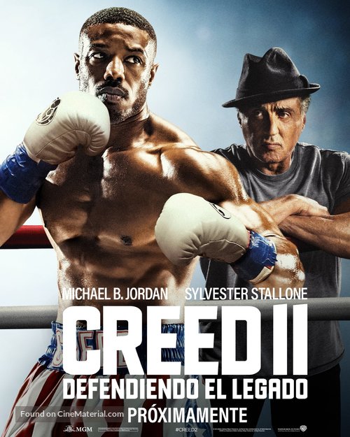 Creed II - Argentinian Movie Poster