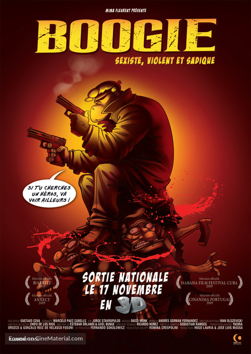 Boogie al aceitoso - French Movie Poster