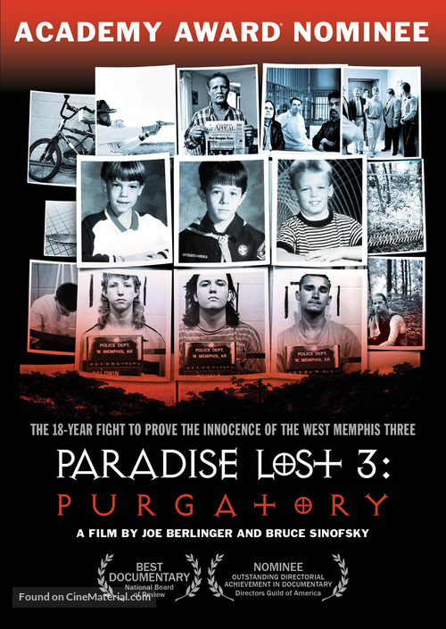 Paradise Lost 3: Purgatory - DVD movie cover