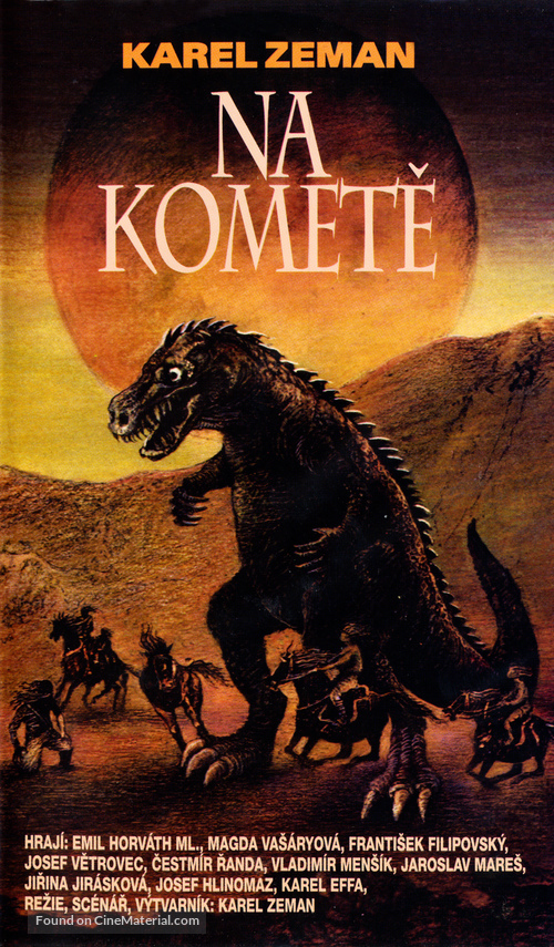 Na komete - Czech VHS movie cover