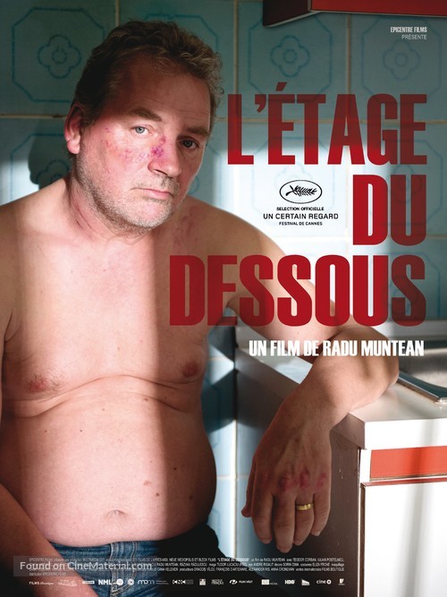 Un etaj mai jos - French Movie Poster