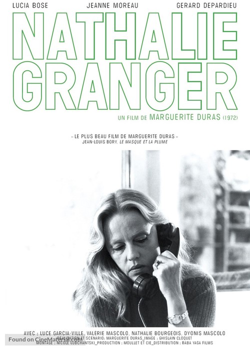 Nathalie Granger - French Re-release movie poster