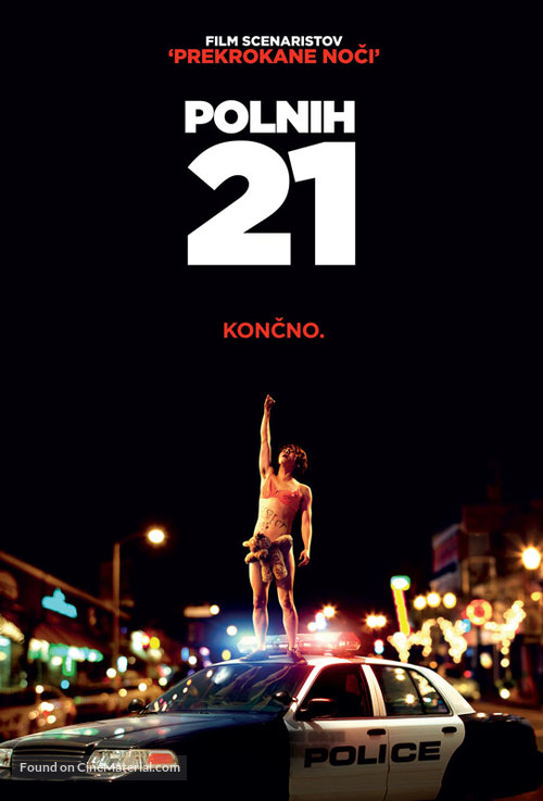 21 and Over - Slovenian Movie Poster