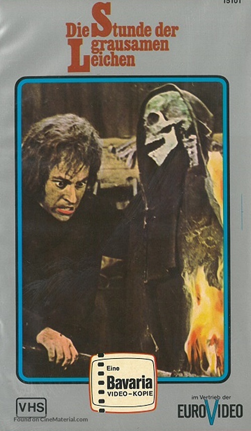 El jorobado de la Morgue - German VHS movie cover