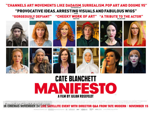 Manifesto - British Movie Poster