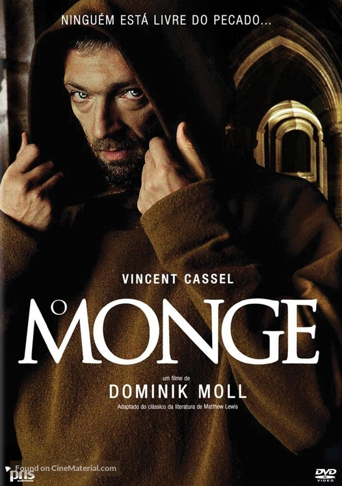 Le moine - Portuguese DVD movie cover