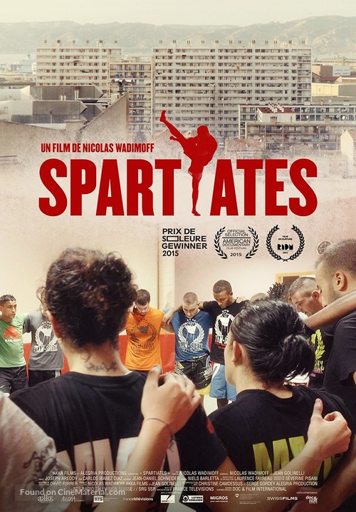 Spartiates - Swiss Movie Poster