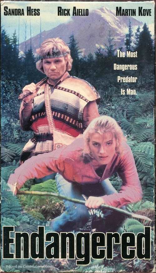 Endangered - VHS movie cover