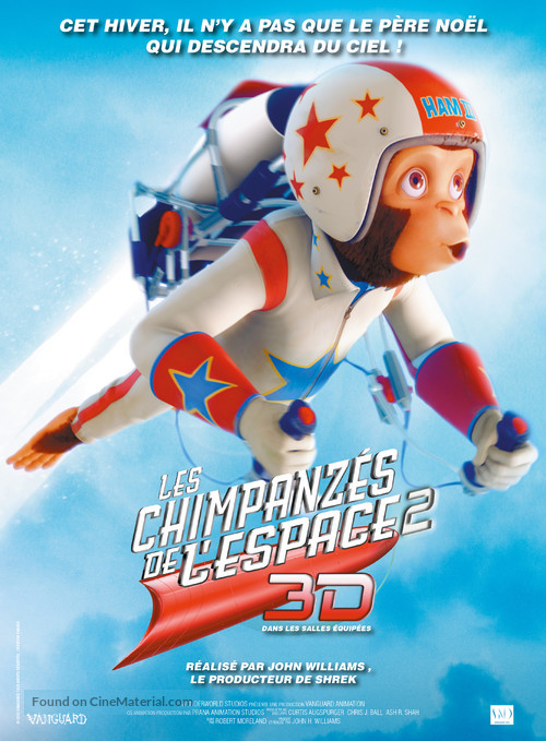 Space Chimps 2: Zartog Strikes Back - French Movie Poster