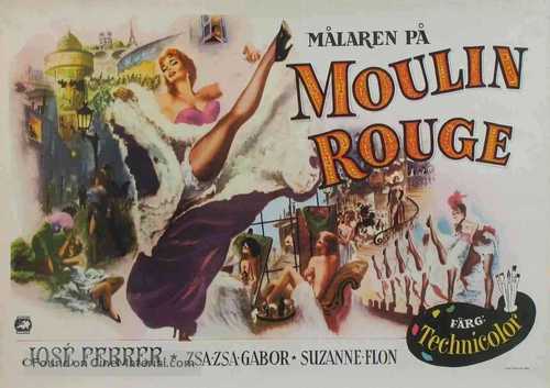 Moulin Rouge - Swedish Movie Poster