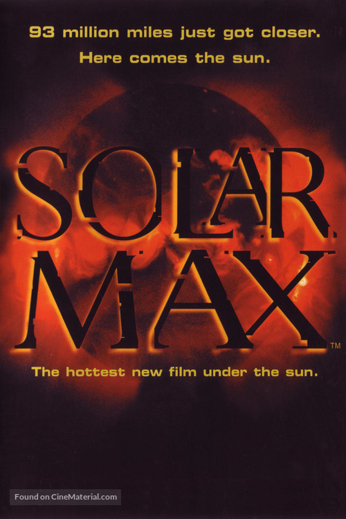 Solarmax - DVD movie cover