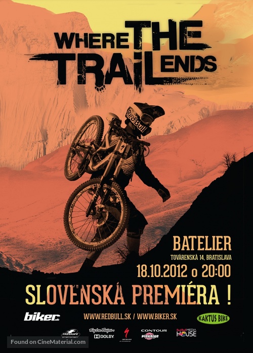Where the Trail Ends - Slovak Movie Poster
