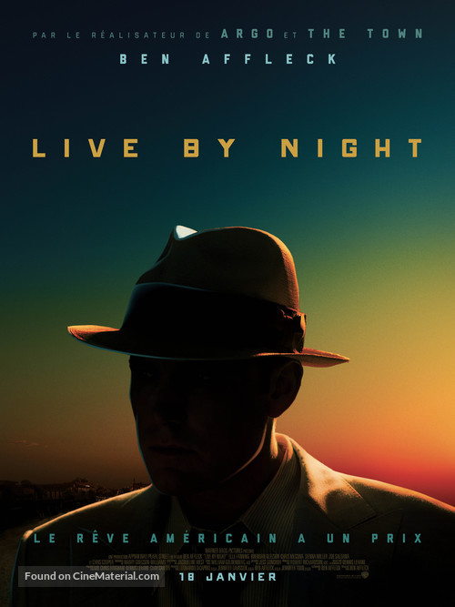 Live by Night - French Movie Poster