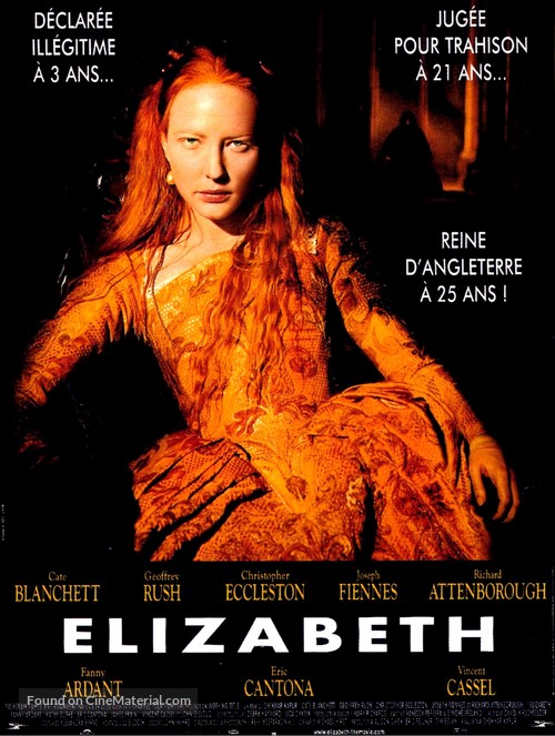 Elizabeth - French Movie Poster