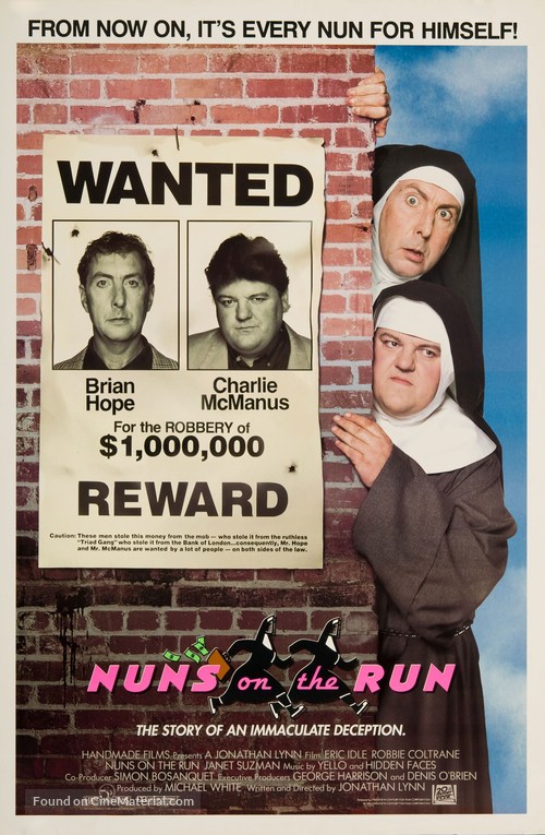 Nuns on the Run - Movie Poster