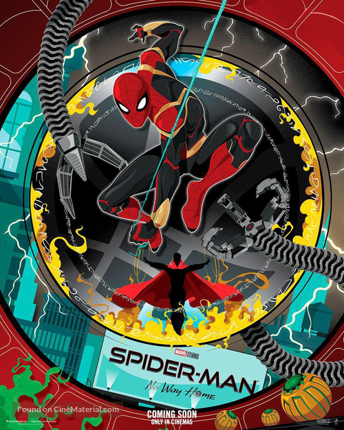 Spider-Man: No Way Home - British Movie Poster