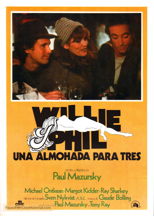 Willie &amp; Phil - Spanish Movie Poster