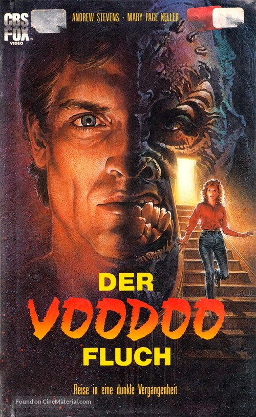 Scared Stiff - German VHS movie cover
